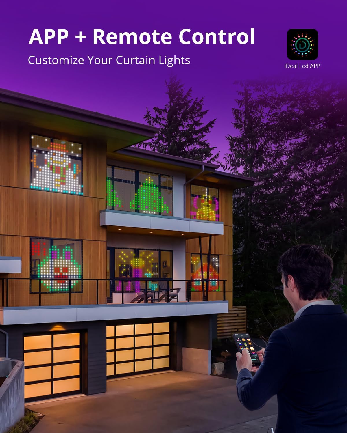 LED Scape™ | LED Curtain Lights