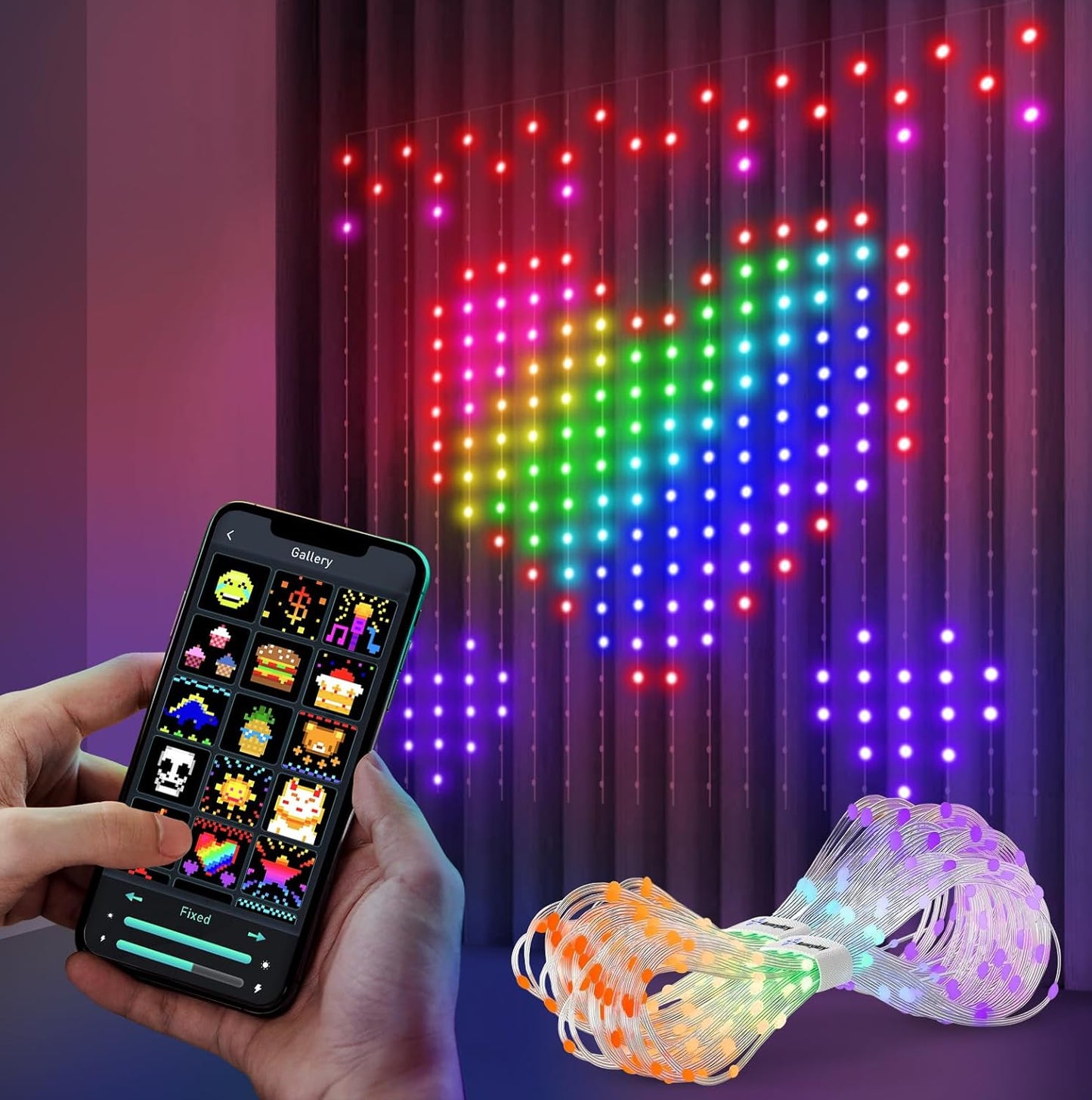 LED Scape™ | LED Curtain Lights