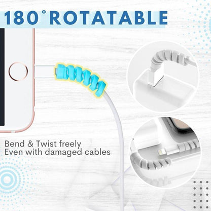 Bendable Spiral Cable Saver Gadgets starryhome 